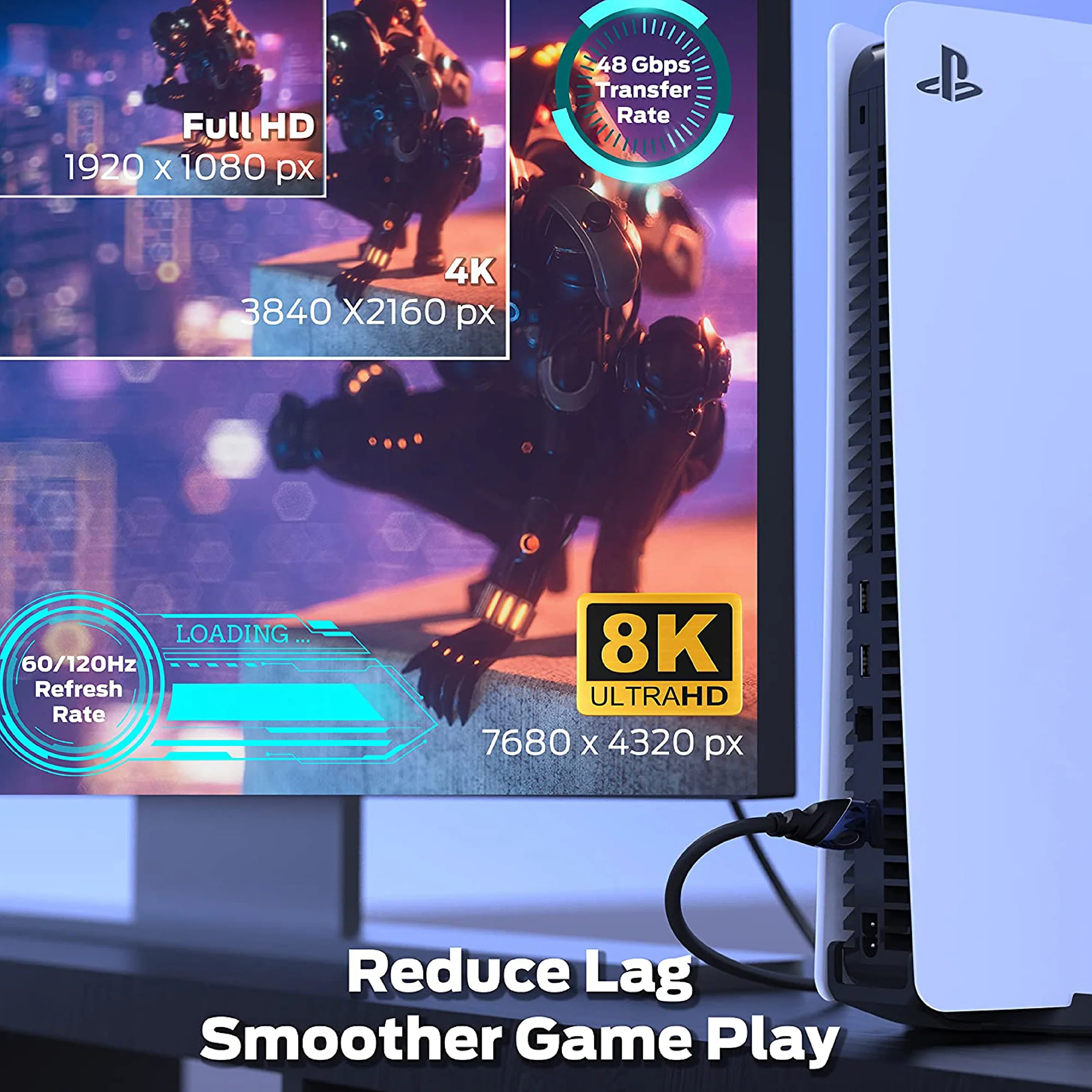 Monster 8K HDMI Cable - Image 4